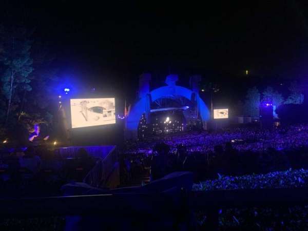 Hollywood Bowl, section: P3, row: 1, seat: 21
