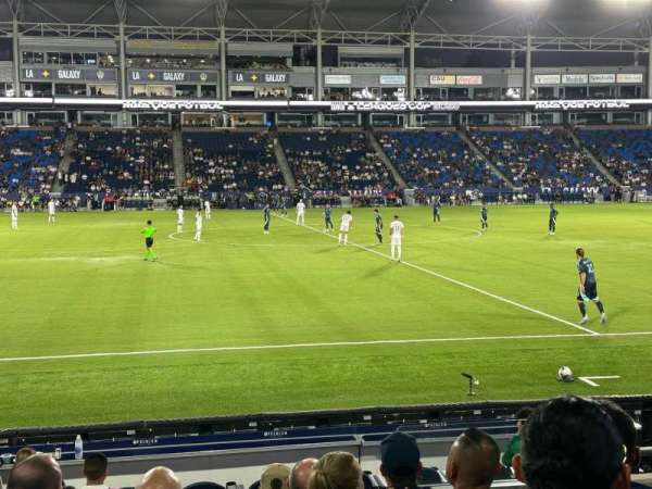 Dignity Health Sports Park, section: 133, row: G, seat: 3