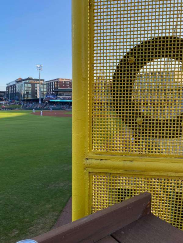 Day Air Ballpark, section: LF Bar, row: Bar, seat: 1