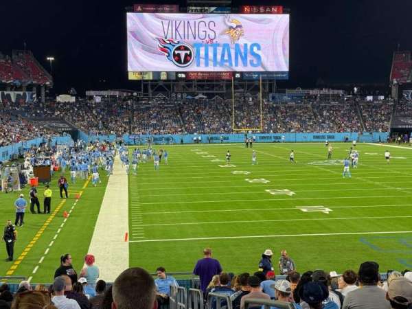 Nissan Stadium, section: 126, row: V, seat: 1