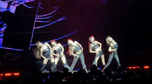 Prudential Center, section: 2, row: 4