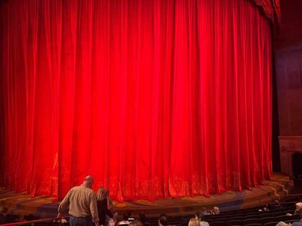 O Theatre, section: 103, row: L, seat: 1