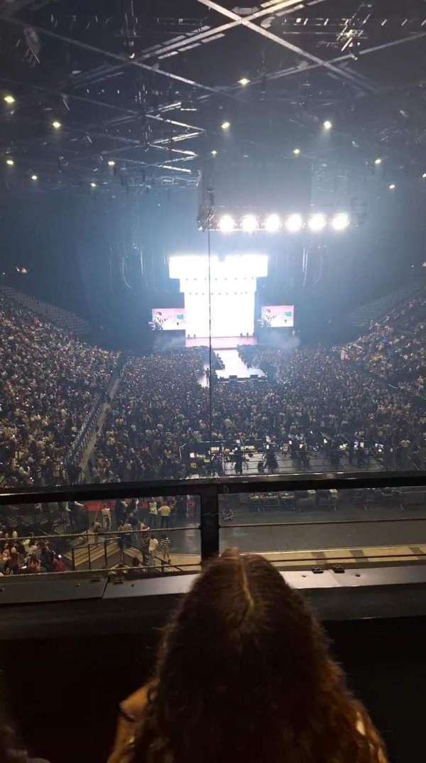 Accor Arena, section: Corbeille U, row: CU2, seat: 18