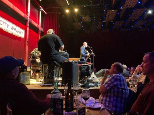 Main Stage, City Winery New York, section: Side Premier, row: Table 27, seat: C