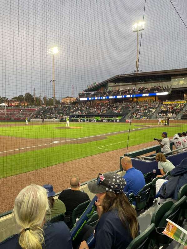 Fifth Third Park, Spartanburg, section: 116, row: D, seat: 9