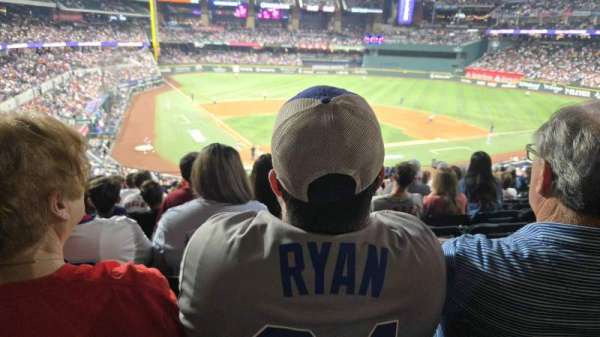 Globe Life Field, section: 116, row: 12, seat: 9