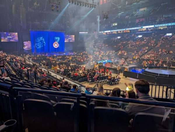 Bridgestone Arena, section: 118, row: B, seat: 1