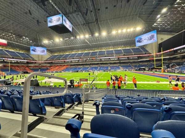 Alamodome, section: 109, row: 5, seat: 23