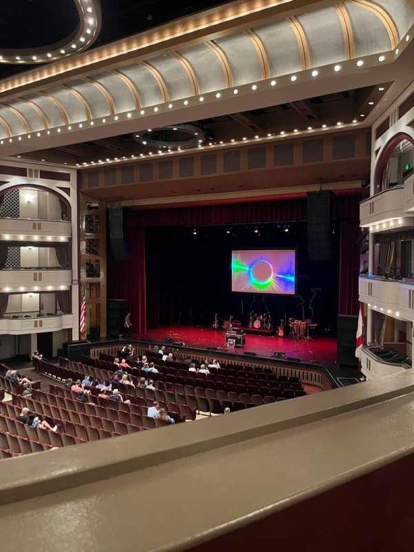 mahaffey theatre, section: Balcony A, row: 1, seat: 2