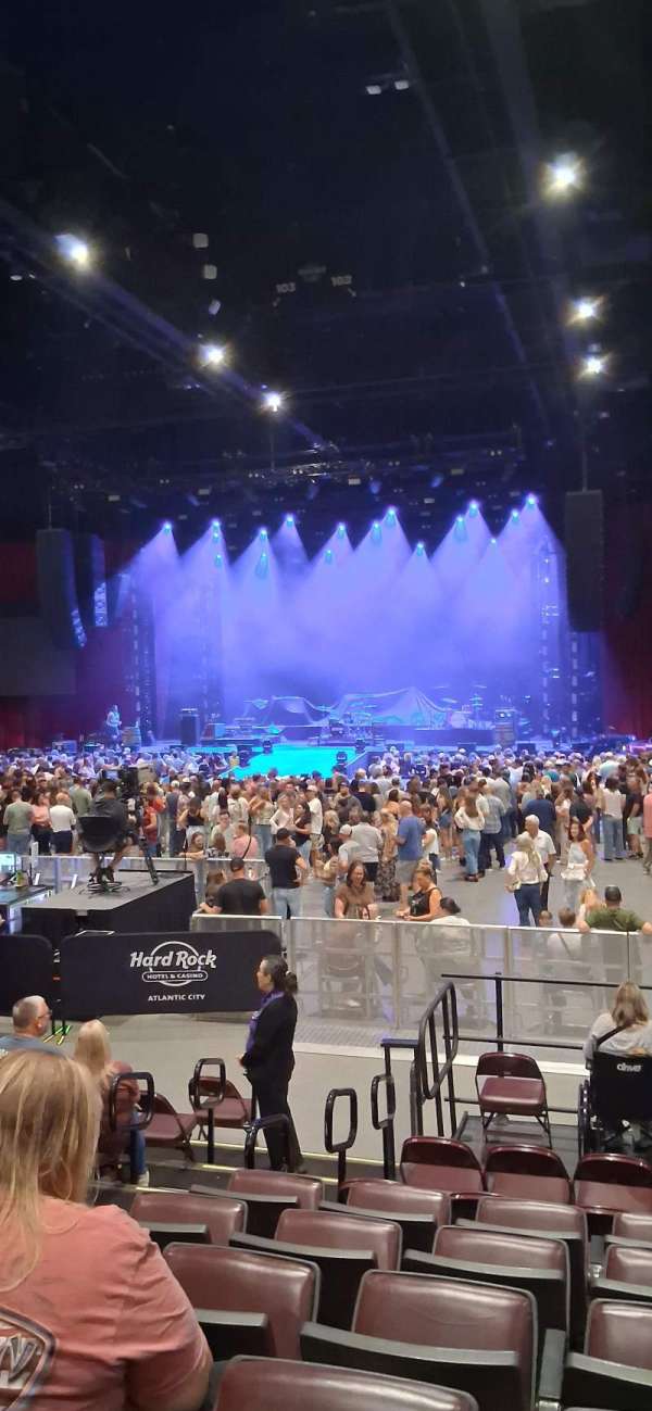 Hard Rock Live at Etess Arena, section: 206, row: I, seat: 11