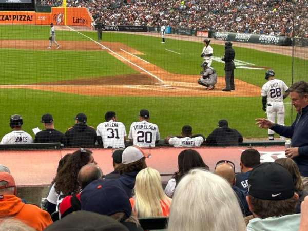 Comerica Park, section: 132, row: 17, seat: 6