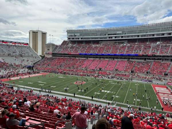 Ohio Stadium, section: 16B, row: 2, seat: 10