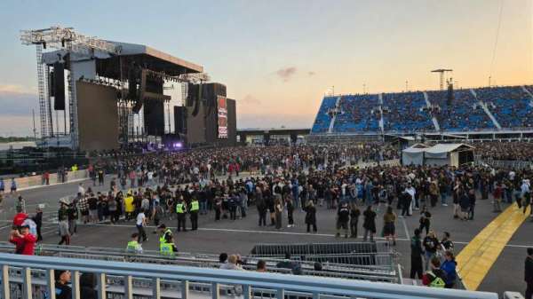 Rogers Stadium, section: E124, row: 2, seat: 1