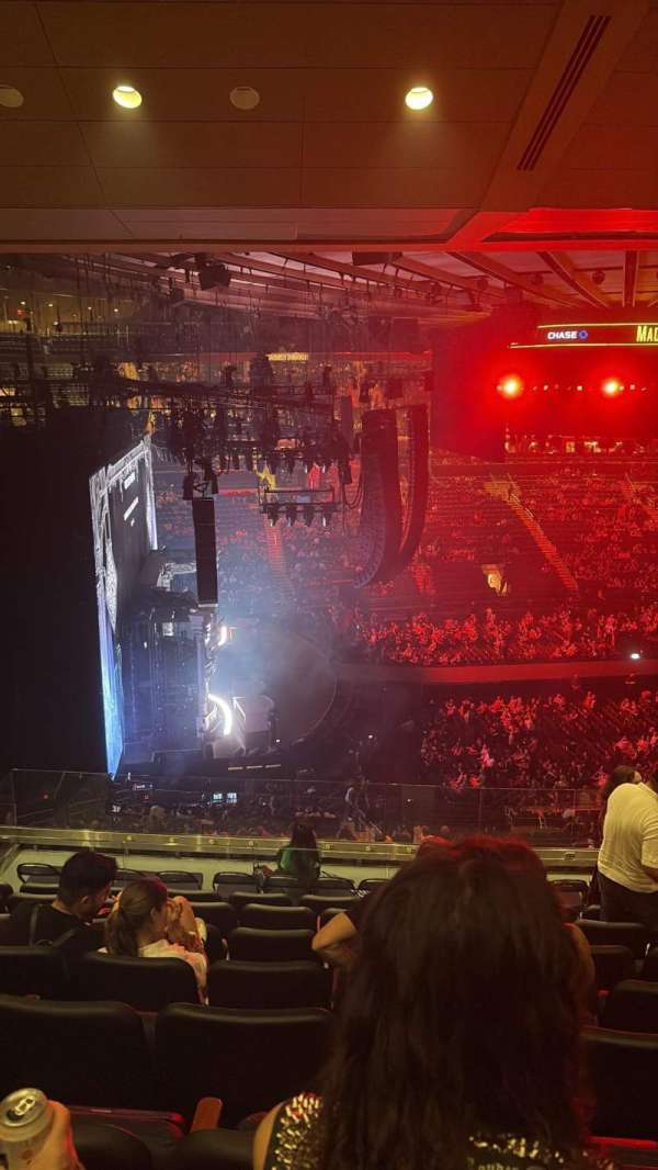 Madison Square Garden, section: 222, row: 11, seat: 13