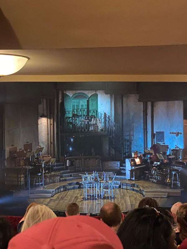 Lyric Theatre, West End, section: Dress Circle, row: G, seat: 12