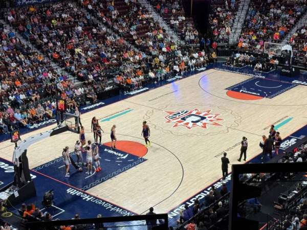 Mohegan Sun Arena, section: 110, row: G, seat: 2