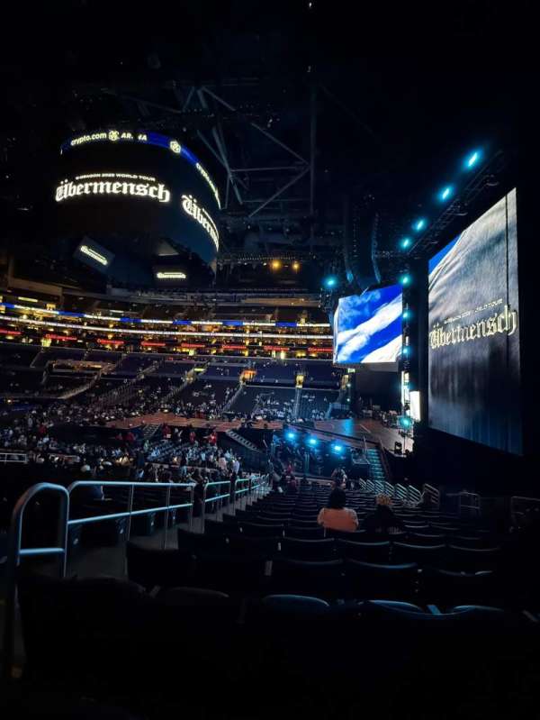 Crypto.com Arena, section: 118, row: 20, seat: 13