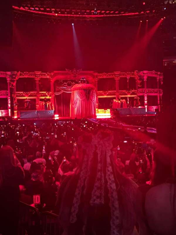 Madison Square Garden, section: 120, row: 5, seat: 6