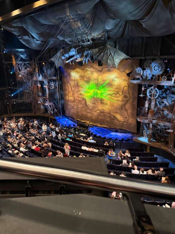 Gershwin Theatre, section: Front Mezzanine L, row: Ee, seat: 2-4