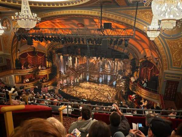 Richard Rodgers Theatre, section: Rear Mezzanine R, row: K, seat: 18