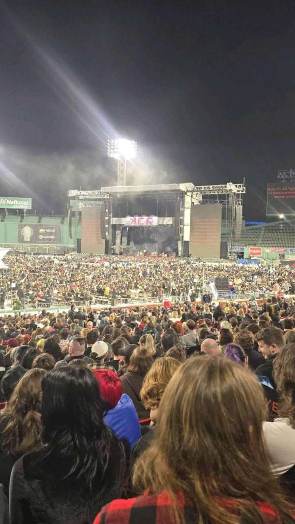 Fenway Park, section: Loge Box 102, row: nn, seat: 9