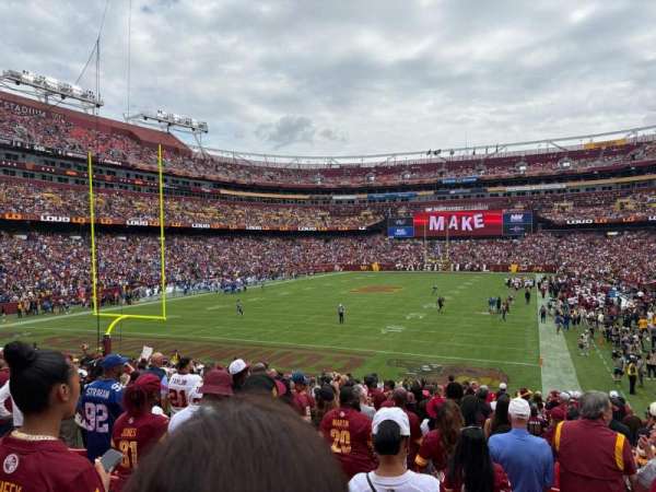 Northwest Stadium, section: 109, row: 23, seat: 13