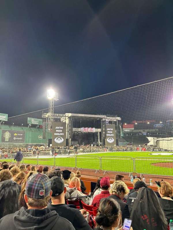 Fenway Park, section: Field Box 54, row: C, seat: 4