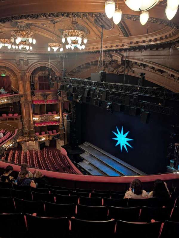 The London Palladium, section: Grand Circle, row: H, seat: 1