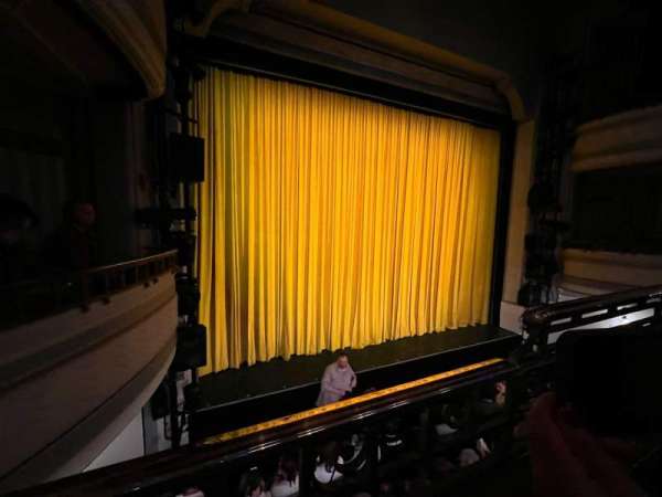 Fortune theatre, section: Upper circle, row: A, seat: 4