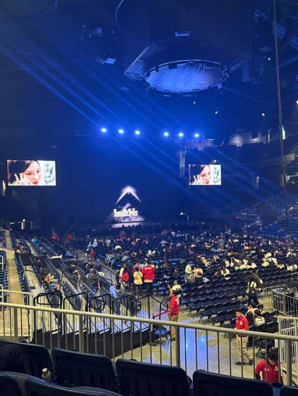 Wintrust Arena, section: 104, row: K, seat: 8
