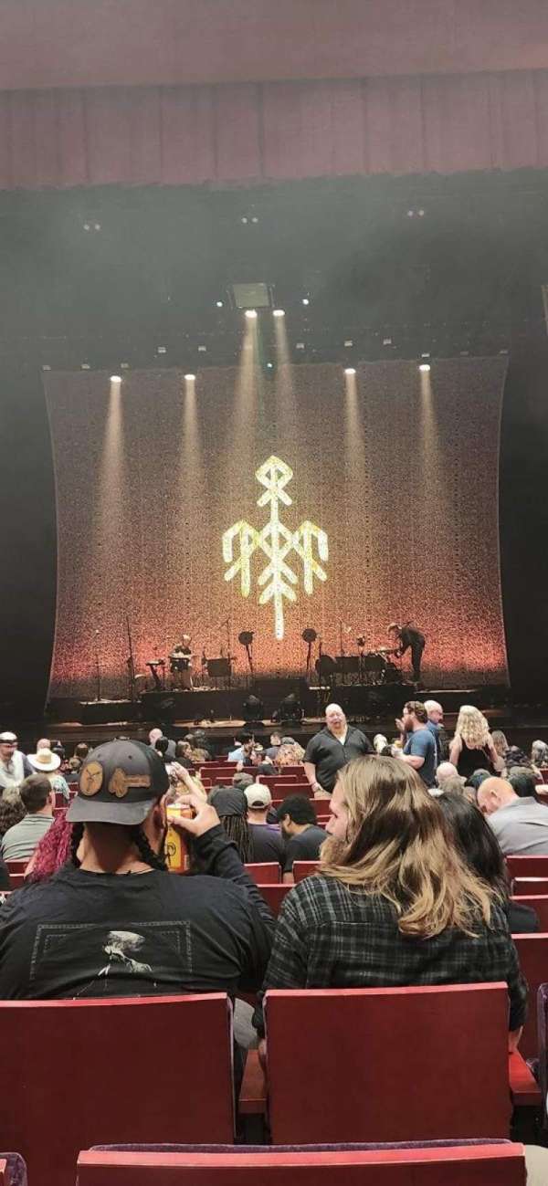 Tobin Center for Performing Arts, section: Center Orchestra, row: P, seat: 110