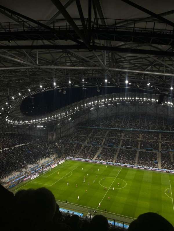 Stade Vélodrome, section: Jean Bouin W, row: 92, seat: 6