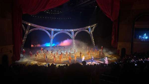 O Theatre, section: 202, row: P, seat: 5