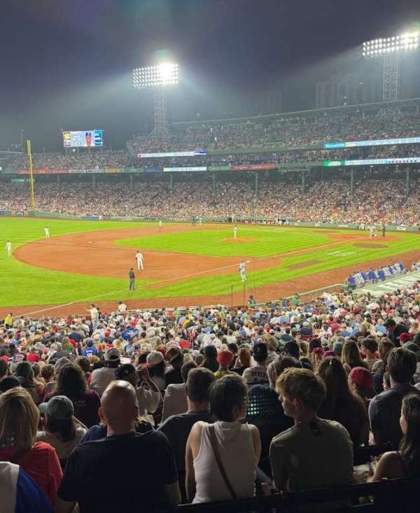Fenway Park, section: Grandstand 30, row: 7