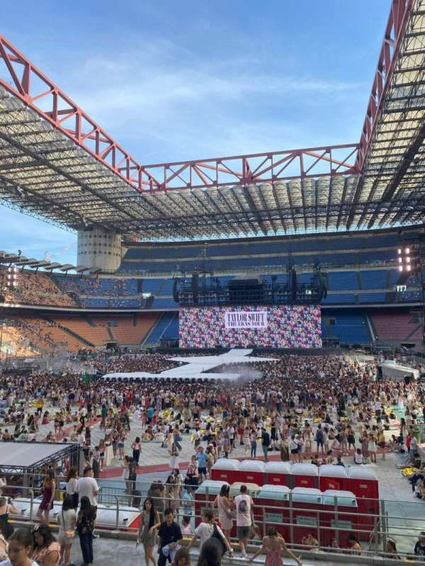 San Siro, section: 139, row: 12, seat: 7