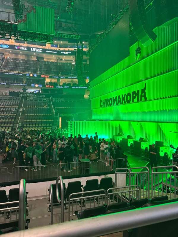 PPG Paints Arena, section: 122, row: H, seat: 7