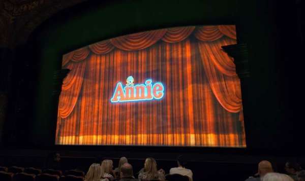 Capitol Theatre, Sydney, section: Stalls, row: D, seat: 33