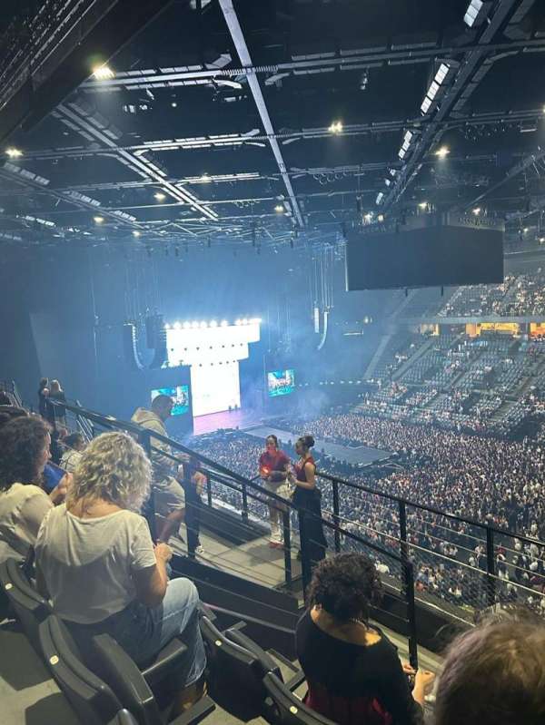 Accor Arena, section: Balcon R, row: 86, seat: 18
