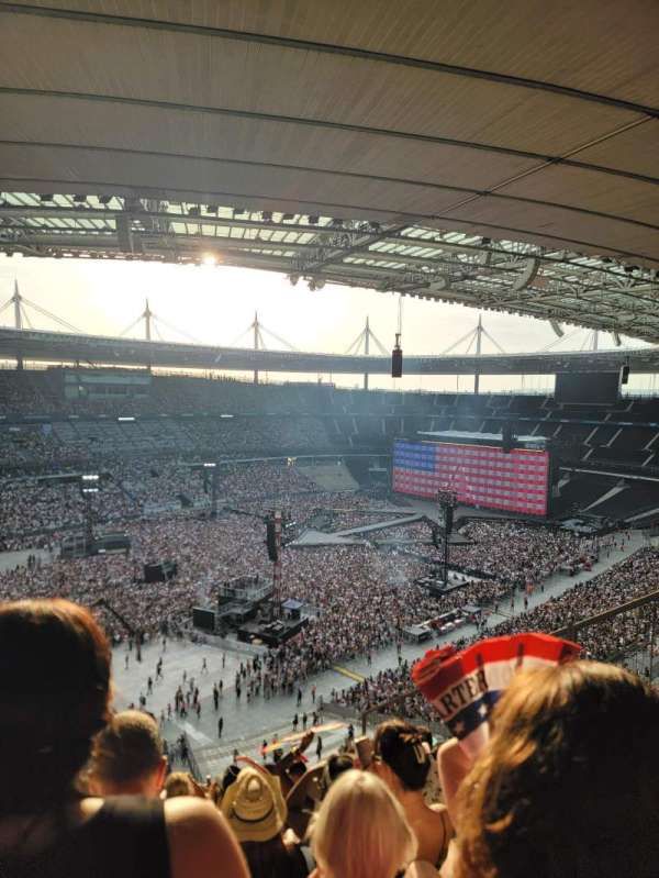 Stade de France, section: B4, row: 77, seat: 37