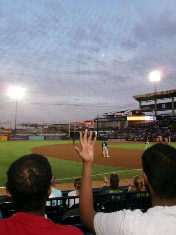 George M. Steinbrenner Field, section: 118, row: DD, seat: 17
