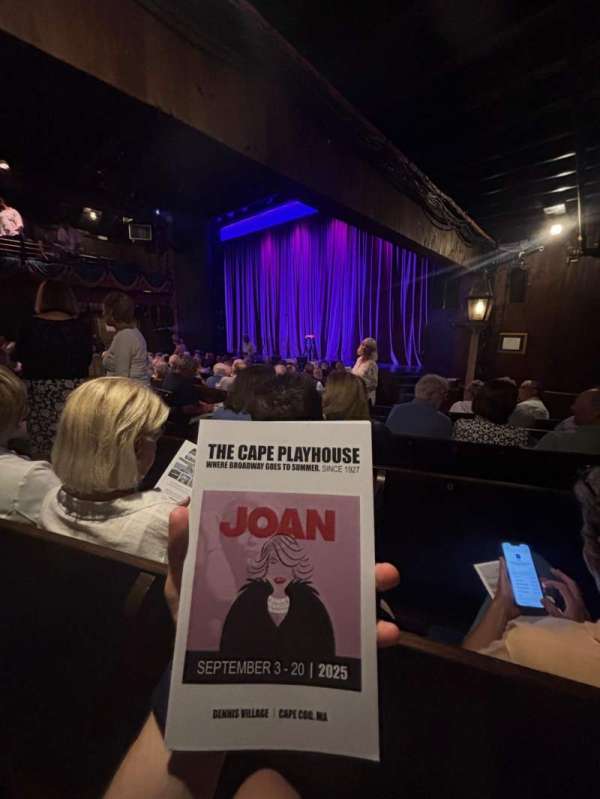 The Cape Playhouse, section: Orchestra, row: I, seat: 10