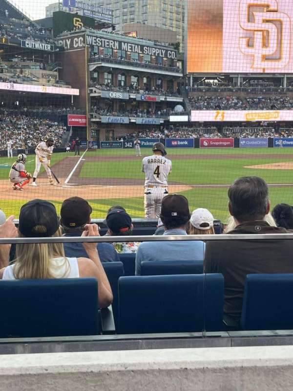 Petco Park, section: 105, row: 9, seat: 3