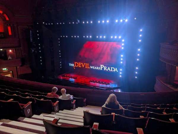 Dominion Theatre, section: Circle, row: G, seat: 10