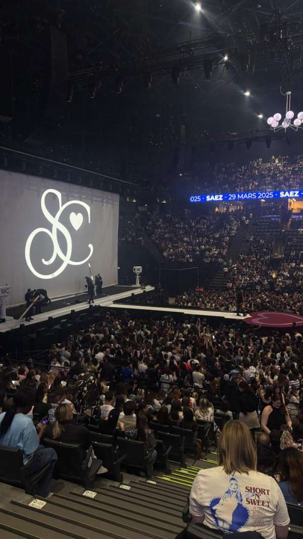 Accor Arena, section: Gradin O, row: 13, seat: 10