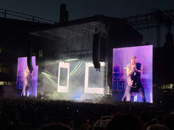 Soldier Field, section: 107, row: 4, seat: 1