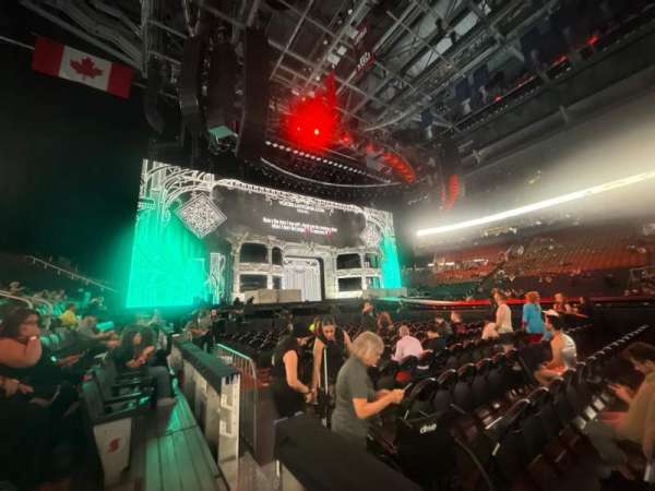 Scotiabank Arena, section: 108, row: 1, seat: 23