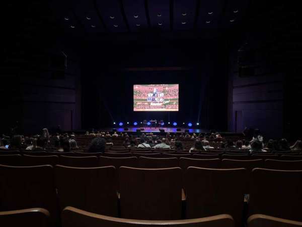 Bass Concert Hall, section: Orchestra 2, row: S, seat: 128