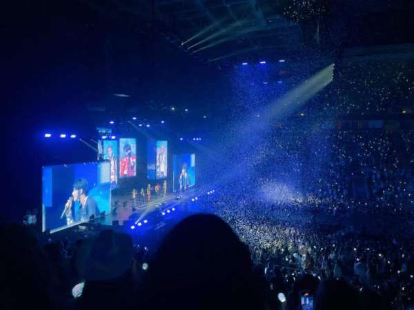 SAP Center, section: 115, row: 20, seat: 20