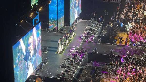 SAP Center, section: 216, row: 8, seat: 6