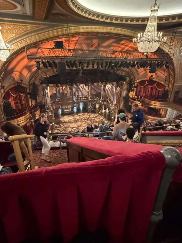 Richard Rodgers Theatre, section: Rear Mezzanine L, row: K, seat: 11